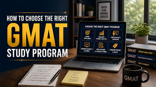How to Choose the Right GMAT Study Program